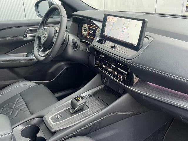 Nissan QASHQAI 1.3 MHEV Tekna Automaat Navigatie, Pro-Pilot, Leder, 360 Camera, Head Up Display, LED, 19"Lm, Climate Control