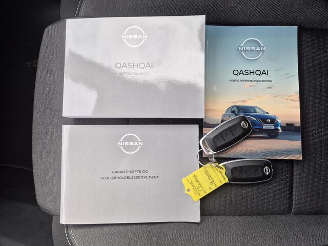 Nissan QASHQAI 1.3 MHEV Xtronic N-Connecta Automaat / Cold Pack / Trekgewicht 1800 kg / Rondomzicht camera / Adaptief CC / Stuur-, Stoel en Voorruit verwarming / Apple Carplay Android Auto / Draadloze telefoon opladen /r