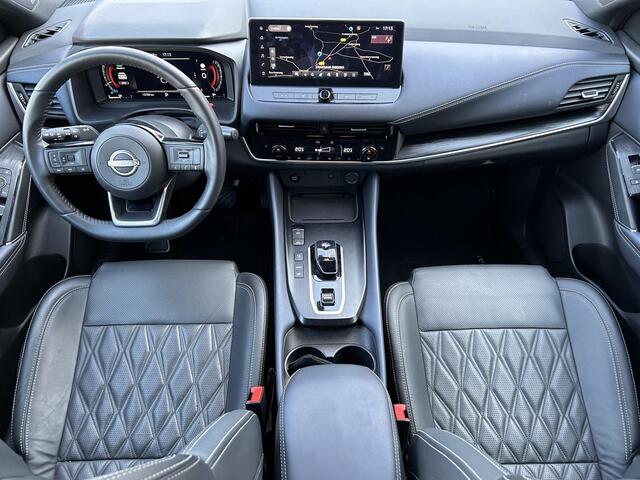 Nissan QASHQAI 1.5 e-Power Tekna Plus / Panoramadak / 360° Camera / HUD / Apple Carplay & Android Auto / Stuur- en Stoelverwarming / Voorruitverwarming / Keyless Entry & Start / Adaptieve Cruise Control / Climate Control / Elektrisch Verstelbare Voorstoelen met geheugen