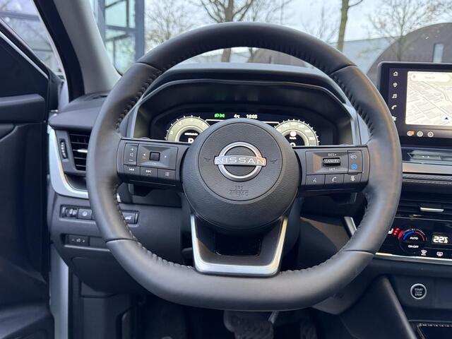 Nissan QASHQAI 1.3 MHEV Xtronic N-Connecta FABRIEKSGARANTIE| PANO| VOORRUITVERWARMING| STOEL + STUUR VERWARMING| 360 CAMERA| DODE HOEK| HEAD-UP| ELEK. ACHTERKLEP