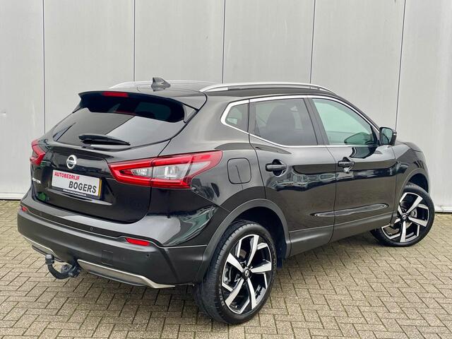 Nissan QASHQAI 1.3 DIG-T Tekna 140 Pk Trekhaak, Panoramdak, Half-lederen bekleding, Adaptive Cruise Control