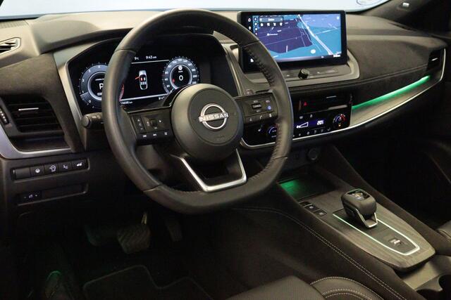 Nissan QASHQAI 1.3 MHEV Xtronic Tekna Plus | NAVI | 360-CAMERA | PANO | HEAD-UP | VRUIT/STUUR/STOELVERW + MASSAGE + GEHEUGEN |