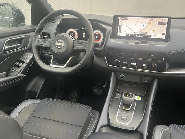 Nissan QASHQAI 1.3 MHEV Xtronic Tekna / Vaste Trekhaak 13-polig (Trekgewicht 1.800kg) / all seasons / Panoramadak / HUD / 360° Camera / Apple Carplay & Android Auto / Navigatie full map / Keyless Entry & Start / Elektrisch Verstelbare Bestuurdersstoel / Elektrische Ac