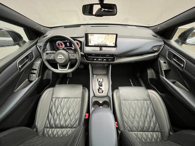 Nissan QASHQAI 1.5 e-Power Tekna Plus / Panoramadak / HUD / Apple Carplay & Android Auto / 360° Camera / Keyless Entry & Start / Navigatie full map / Stuur- en Stoelverwarming / Voorruitverwarming / Climate Control / Adaptieve Cruise Control / Elektrisch Verstelbare Voo