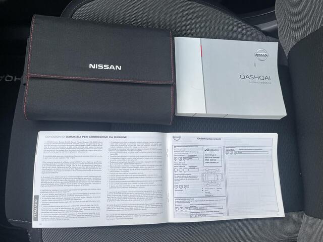 Nissan QASHQAI 1.3 DIG-T Tekna / Dealeronderhouden / Trekhaak (1500kg) / Panoramadak / Stuur- & Stoelverwarming / Rondzichtcamera / Adaptieve Cruise Control / Voorruitverwarming / Navigatie / Apple Carplay/Android Auto / Climate Control /