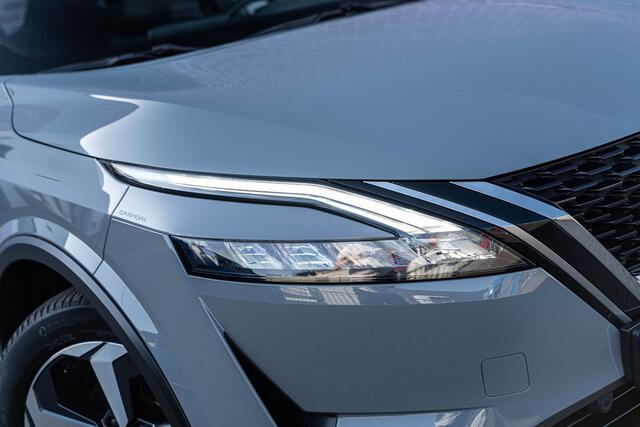 Nissan QASHQAI 1.3 MHEV Xtronic N-Connecta | Adaptive Cruise Control | Trekhaak | Navigatie | Achteruitrijcamera | Climate Control | Half-Lederen Bekleding | 18" Lichtmetaal