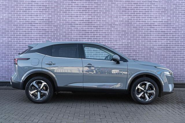 Nissan QASHQAI 1.3 MHEV Xtronic N-Connecta | Adaptive Cruise Control | Trekhaak | Navigatie | Achteruitrijcamera | Climate Control | Half-Lederen Bekleding | 18" Lichtmetaal