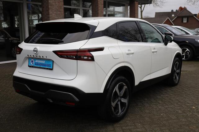 Nissan QASHQAI 1.3 MHEV Xtronic N-Connecta STOEL/STUUR/RUITVERW. CARPLAY 360-CAMERA DAB CRUISE-ADAPTIVE CLIMA NAVI LANE-ASSIST VOICE 2XPDC 18''LMV ENZ..