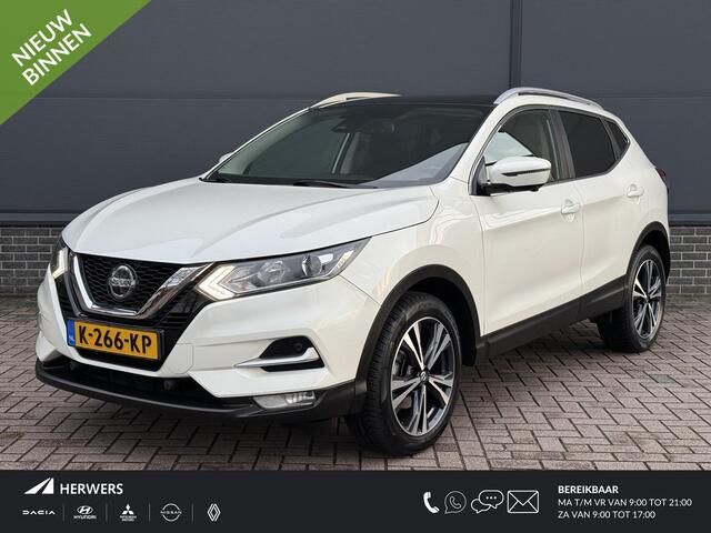Nissan QASHQAI 1.3 DIG-T N-Connecta / Dealer Onderhouden / Trekhaak / 1500KG Trekgewicht / Panorama / 360º Camera / Stoel Verwarming / Keyless / Apple Carplay /