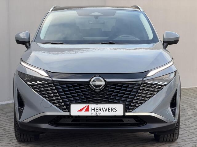 Nissan QASHQAI 1.3 MHEV Xtronic N-Connecta / Fabrieksgarantie tot 02-2028 / Panoramadak / ACC Cruise / 360° Camera / Cold Pack / Head-up display / Elek. Klep / DAB / All Season / Keyless /