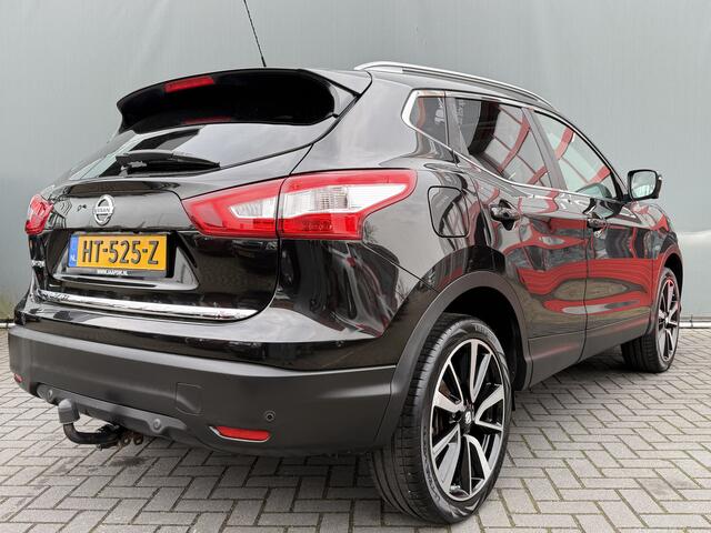 Nissan QASHQAI BWJ 2016 1.2 116 PK Tekna PANORAMADAK / TREKHAAK / NAVI / CLIMA / CRUISE / STOELVERW. / ELEKTRISCHE STOELEN / LEDER / LMV / PDC