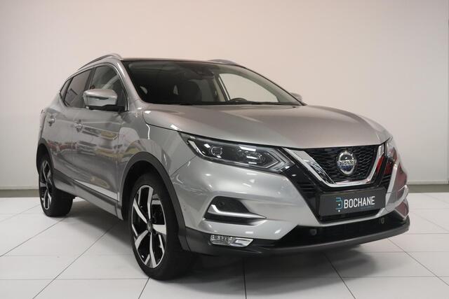 Nissan QASHQAI 1.2 Tekna | 360° Camera | Panoramadak | Stoelverwarming | Climate control | Navigatie | Elektr. bestuurdersstoel |