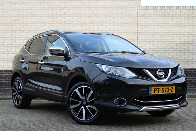 Nissan QASHQAI 1.2 Tekna | Cruise control | Leder | Panoramadak | Trekhaak | 360 camera