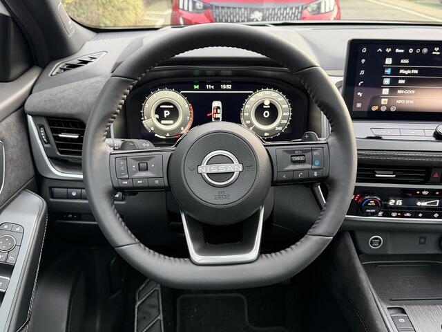 Nissan QASHQAI Tekna Plus 1.3 MHEV 158PK Xtronic Automaat Navigatie, Rondomzichtcamera, Keyless, Panoramadak, Stoel, Stuur en Voorruitverwarming, Massage