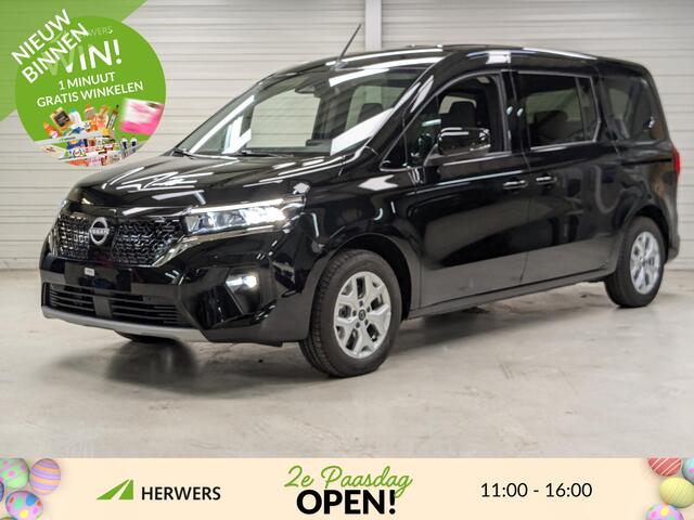 Nissan Townstar Evalia N-Connecta L2 45 kWh / ¤2950,- Nissan Voorraadvoordeel / 265 KM WLTP Range / 7 Zitplaatsen / Achteruitrijcamera / Navigatie / Climate Control / Cruise Control /