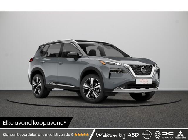 Nissan X-TRAIL e-4ORCE 4WD 213 1AT Tekna Plus 7-zits | 12.3" NissanConnect Navigatie- en infotainmentsysteem | Achteruitrijcamera met dynamische afstandsmarkering | Audiosysteem met Apple Carplay & Android Auto, USB aansluiting, stuurwielbediening en 6 luidsprekers