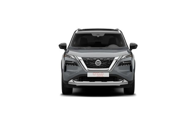 Nissan X-TRAIL e-4ORCE 4WD 213 1AT Tekna Plus 7-zits | 12.3" NissanConnect Navigatie- en infotainmentsysteem | Achteruitrijcamera met dynamische afstandsmarkering | Audiosysteem met Apple Carplay & Android Auto, USB aansluiting, stuurwielbediening en 6 luidsprekers