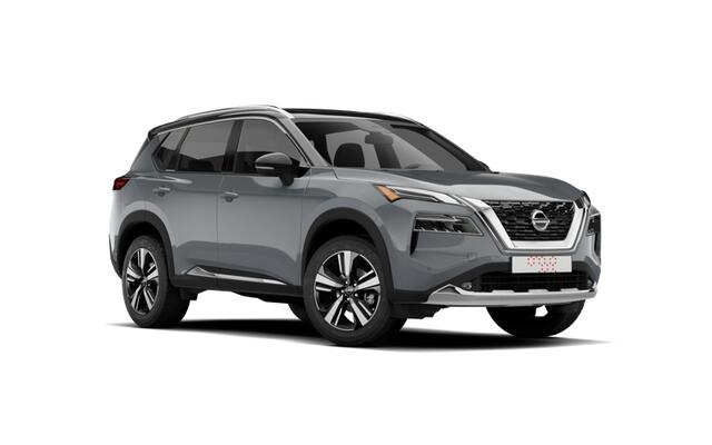 Nissan X-TRAIL e-4ORCE 4WD 213 1AT Tekna Plus 7-zits | 12.3" NissanConnect Navigatie- en infotainmentsysteem | Achteruitrijcamera met dynamische afstandsmarkering | Audiosysteem met Apple Carplay & Android Auto, USB aansluiting, stuurwielbediening en 6 luidsprekers