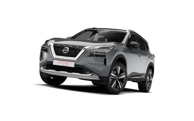 Nissan X-TRAIL e-4ORCE 4WD 213 1AT Tekna Plus 7-zits | 12.3" NissanConnect Navigatie- en infotainmentsysteem | Achteruitrijcamera met dynamische afstandsmarkering | Audiosysteem met Apple Carplay & Android Auto, USB aansluiting, stuurwielbediening en 6 luidsprekers