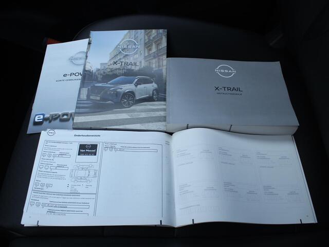Nissan X-TRAIL 1.5 e-4orce Tekna 4WD 7p. / Trekhaak (1650 KG) / Cruise Control Adaptief / Navigatie + Apple Carplay/Android Auto / Lederen Bekleding / Stoel- + Stuurverwarming /