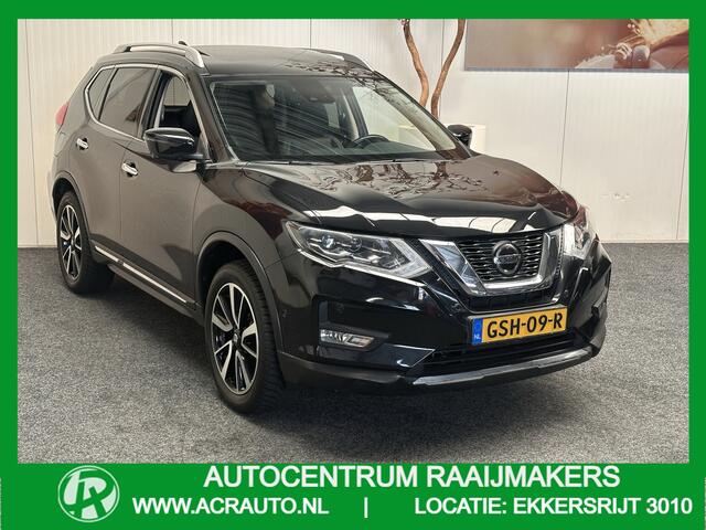 Nissan X-TRAIL 1.3 DIG-T ACENTA LEDER NAVIGATIE PANORAMA SCHUIF/KANTELDAK RONDOM ZICHTCAMERA TREKHAAK ZEER MOOI !! 3010