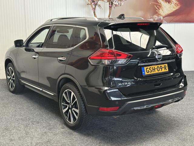 Nissan X-TRAIL 1.3 DIG-T ACENTA LEDER NAVIGATIE PANORAMA SCHUIF/KANTELDAK RONDOM ZICHTCAMERA TREKHAAK ZEER MOOI !! 3010