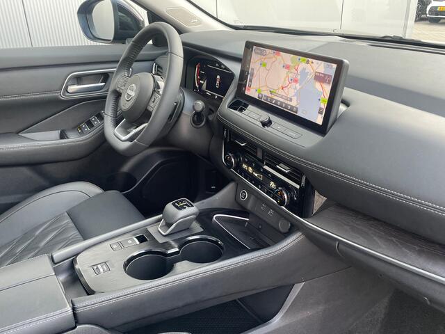 Nissan X-TRAIL 1.5 MHEV Tekna Plus Automaat 158 Pk 7 Persoons Navigatie, Schuifdak, Leder, 20"Lm, 360 Camera, LED, Head Up Display, Pro-Pilot