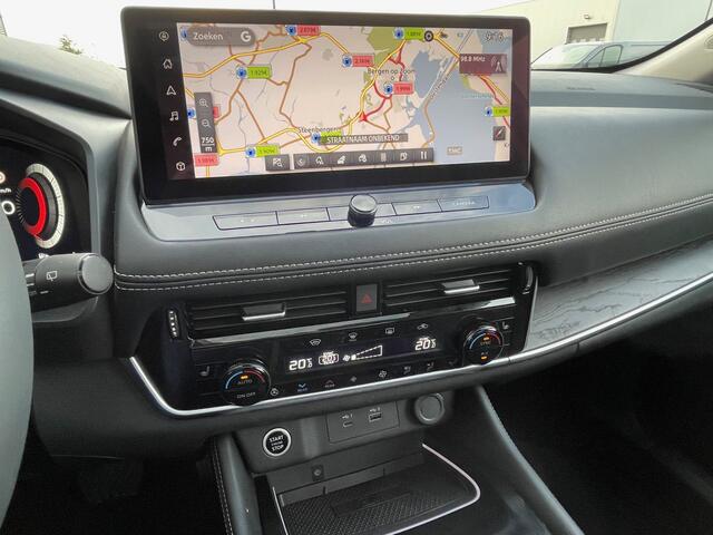 Nissan X-TRAIL 1.5 MHEV Tekna Plus Automaat 158 Pk 7 Persoons Navigatie, Schuifdak, Leder, 20"Lm, 360 Camera, LED, Head Up Display, Pro-Pilot
