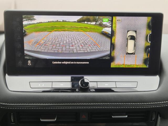 Nissan X-TRAIL 1.5 MHEV 163pk Tekna Automaat / HUD / Trekgewicht 2000 Kg / Elektrische achterklep / Apple Carplay Android Auto / Stuur-, Stoel en Achterbankverwarming / Adaptief CC / Rondomzicht camera / Voorruit verwarming /