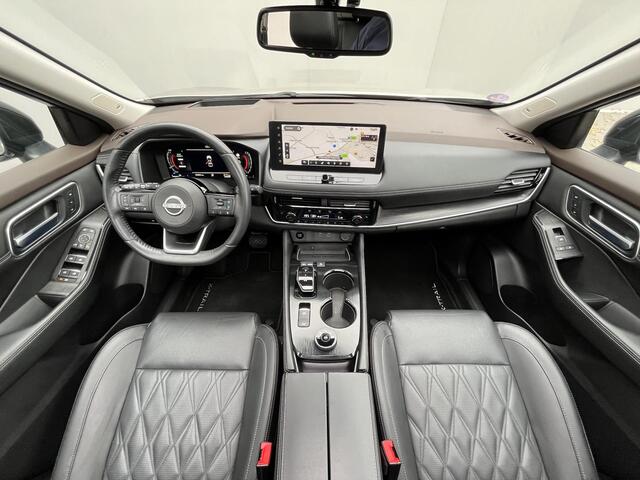 Nissan X-TRAIL 1.5 e-4orce Tekna Plus 4WD / Glazen Schuif- en Kanteldak / 360° Camera / HUD / 1800kg trekken / Apple Carplay & Android Auto / Elektrisch Verstelbare Voorstoelen met geheugenset / Elektrische Achterklep / Stuur- en Stoelverwarming / Voorruitverwarming /