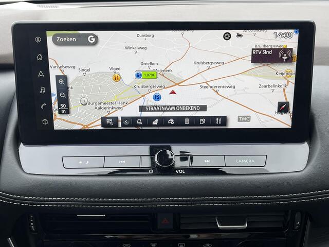 Nissan X-TRAIL 1.5 e-4orce Tekna Plus 4WD / Glazen Schuif- en Kanteldak / 360° Camera / HUD / 1800kg trekken / Apple Carplay & Android Auto / Elektrisch Verstelbare Voorstoelen met geheugenset / Elektrische Achterklep / Stuur- en Stoelverwarming / Voorruitverwarming /