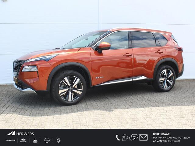 Nissan X-TRAIL 1.5 e-4orce Tekna 4WD 7p. / Trekhaak 1650KG Trekgewicht / 7 Persoons / Lederen Bekleding / Cruise Control Adaptief / Elektrische Achterklep /