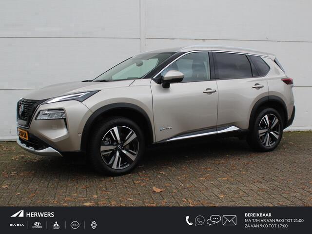 Nissan X-TRAIL 1.5 e-4orce Tekna 4WD 7p. / Trekhaak (1650 KG) / Navigatie + Apple Carplay/Android Auto / 360* Camera / Stoel- + Stuurverwarming / Lederen Bekleding /