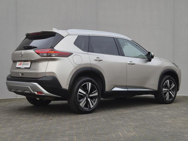Nissan X-TRAIL 1.5 e-4orce Tekna 4WD Automaat / Fabrieksgarantie tot 06-2027 / Allseason banden / HUD / Elektrische achterklep / Trekgewicht 1800 kg / Stuur-, Stoel en Achterbank verwarming / Adaptief CC / Rondomzicht camera /