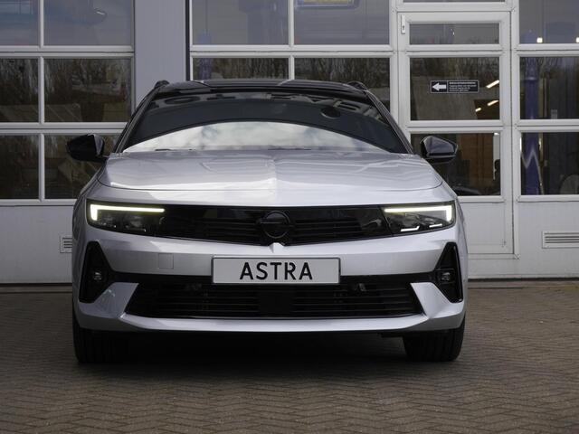 Opel ASTRA Sports Tourer 1.2 Turbo Hybrid GS | Nieuwe auto | Rondom camera | 18 inch lichtmetalen velgen | Stoel en stuurverwarming | Head up display | Panoramadak | Full options