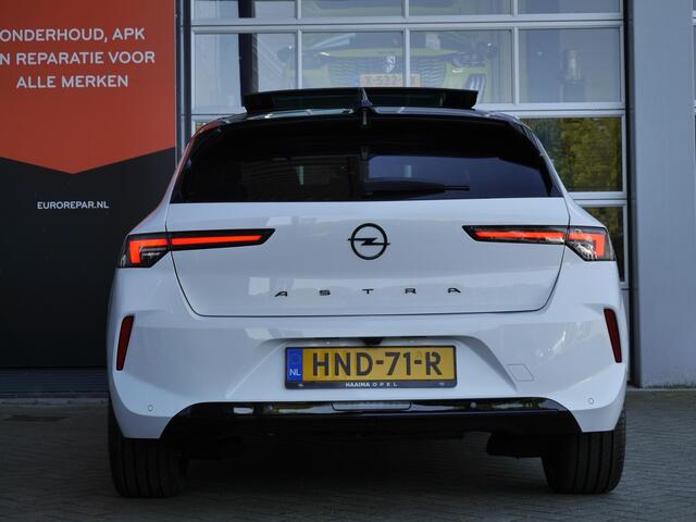 Opel ASTRA 1.2 Turbo GS | Nieuwe auto | Stoel en stuurverwarming | Panoramadak | Afneembare trekhaak | 18 inch | Navigatie | Adaptive cruise control | head up display | Led verlichting