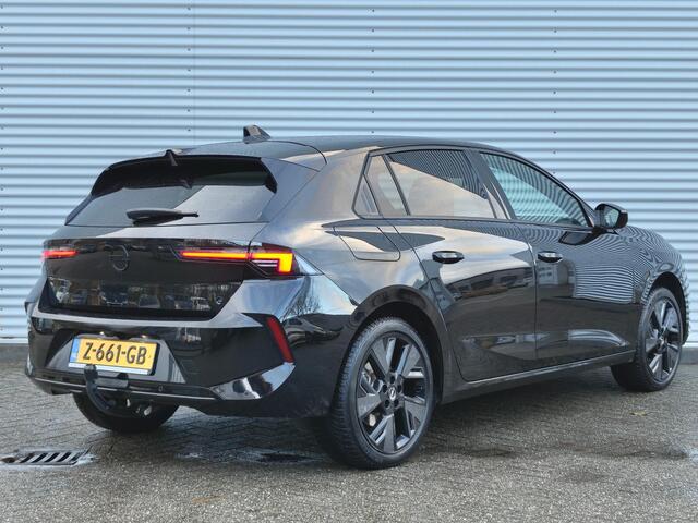 Opel ASTRA Electric GS 54kWh 156pk | LED PIXEL | ALCANTARA/LEDER | AGR-COMFORTSTOEL | TREKHAAK | ISOFIX | 360° CAMERA | ZWARTE HEMELBEKLEDING |
