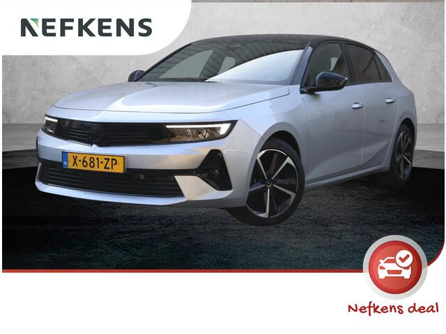 Opel ASTRA 130PK Turbo GS | AUTOMAAT | AppleCarPlay/AndroidAuto | 360° Camera | Keyless entry & Start | Navigatie | Stoel/Stuur verwarmd | AGR Bestuurdersstoel | Adaptive CruiseControl | Two-Tone |