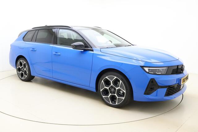 Opel ASTRA Sports Tourer 1.2 Turbo Hybrid GS Ultimate | NIEUW! | Navigatie | 18"Lichtmetalen velgen | Elektrisch Panoramadak | Keyless | Stoel & Stuurverwarming | Camera | Climate control