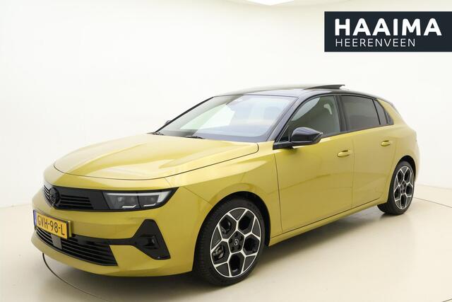 Opel ASTRA 1.2 Turbo Hybrid Ultimate | VOORRAAD | Schuif/kantel dak | Adaptive Cruise Control | Verwarmde voorruit | Stoelverwarming | 360° Camera | VOL OPTIES