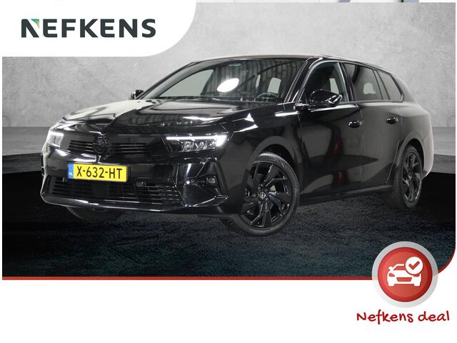Opel ASTRA Sports Tourer 1.2 130PK Level 4 | AUTOMAAT | AppleCarPlay/AndroidAuto | Alcantara | 360°Camera | Keyless Entry&Start | Navigatie | Stoel/Stuur verwarmd | AGR Stoelen | Adaptive Cruise Control | Black Edition! |