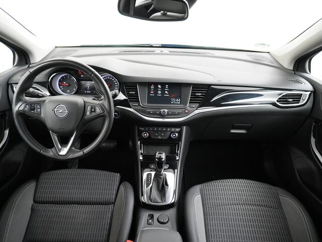 Opel ASTRA Sports Tourer 1.4T 145pk Navi Camera Lane-dep. Keyless 1/2Leer CruiseControl Led Bluetooth Pdc Apple/Android Aut.Verlichting Isofix Elek.Ramen Ecc Tel. Usb 16''LM Business Elegance