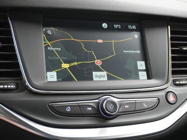 Opel ASTRA Sports Tourer 1.4T 145pk Navi Camera Lane-dep. Keyless 1/2Leer CruiseControl Led Bluetooth Pdc Apple/Android Aut.Verlichting Isofix Elek.Ramen Ecc Tel. Usb 16''LM Business Elegance