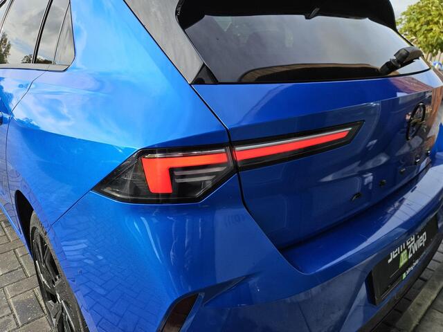 Opel ASTRA 1.2 Turbo GS stoel/stuurverwarming. 360 camera. voor/achter camera. Apple carplay. led. alcantara/leer. best stoel met memory.