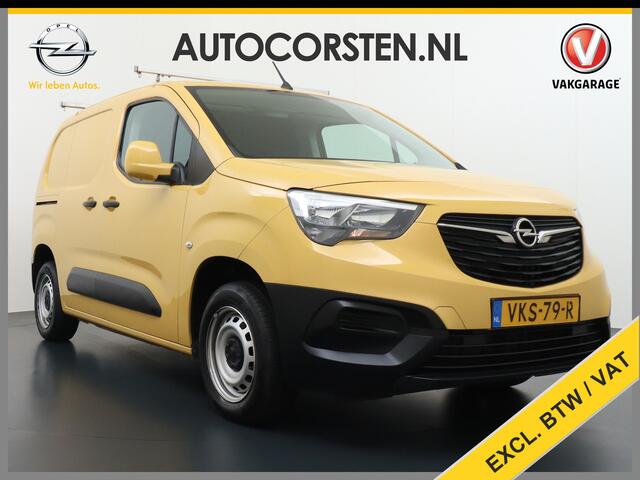 Opel COMBO 1.5CDTI EURO6 10x Op voorraad! 3-Pers. ECC Cruise Control Bluetooth Elektr.ramen Elektr.spiegels+Verwarmd Centr.Vergr+ab. L1H1 Edition Schuifdeur Betonplex vloer Lat om Lat betimmering Allesdragers 3 zit