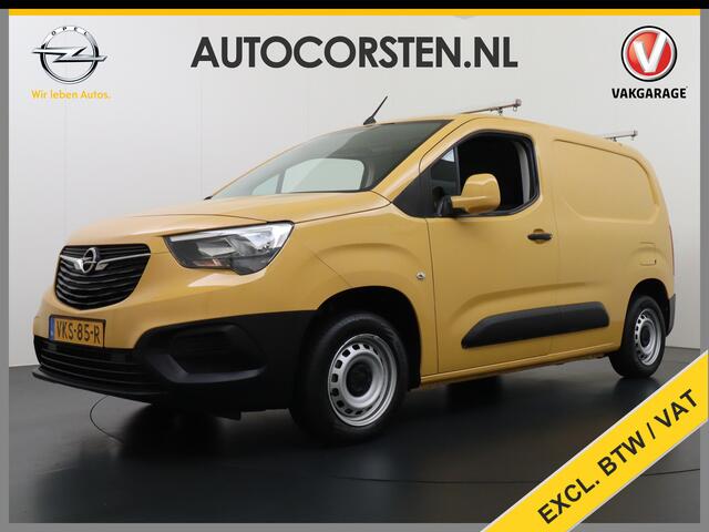 Opel COMBO 1.5CDTI EURO6 9x Op voorraad! 3-Persoons Airco Cruise Control Bluetooth Elektr.ramen Elektr.spiegels+Verwarmd Centr.Vergr+ab. L1H1 Edition Schuifdeur Betonplex vloer Lat om Lat betimmering