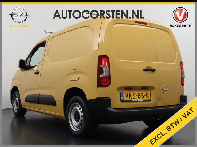 Opel COMBO 1.5CDTI EURO6 9x Op voorraad! 3-Persoons Airco Cruise Control Bluetooth Elektr.ramen Elektr.spiegels+Verwarmd Centr.Vergr+ab. L1H1 Edition Schuifdeur Betonplex vloer Lat om Lat betimmering
