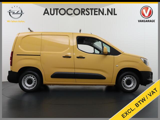 Opel COMBO 1.5CDTI EURO6 9x Op voorraad! 3-Persoons Airco Cruise Control Bluetooth Elektr.ramen Elektr.spiegels+Verwarmd Centr.Vergr+ab. L1H1 Edition Schuifdeur Betonplex vloer Lat om Lat betimmering