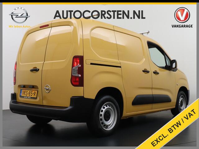Opel COMBO 1.5CDTI EURO6 9x Op voorraad! 3-Persoons Airco Cruise Control Bluetooth Elektr.ramen Elektr.spiegels+Verwarmd Centr.Vergr+ab. L1H1 Edition Schuifdeur Betonplex vloer Lat om Lat betimmering