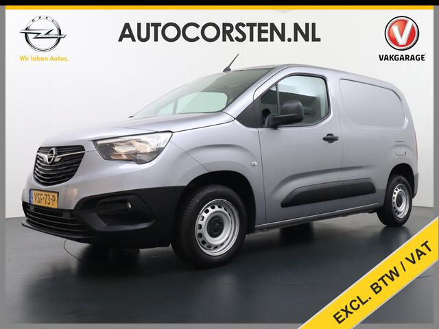 Opel COMBO 1.5D 102PK L1H1 Airco Cruise Control Lichtsensor Pdc Schuifdeur Betonplex vloer Lat om Lat Betimmering Tussenwand Euro 6